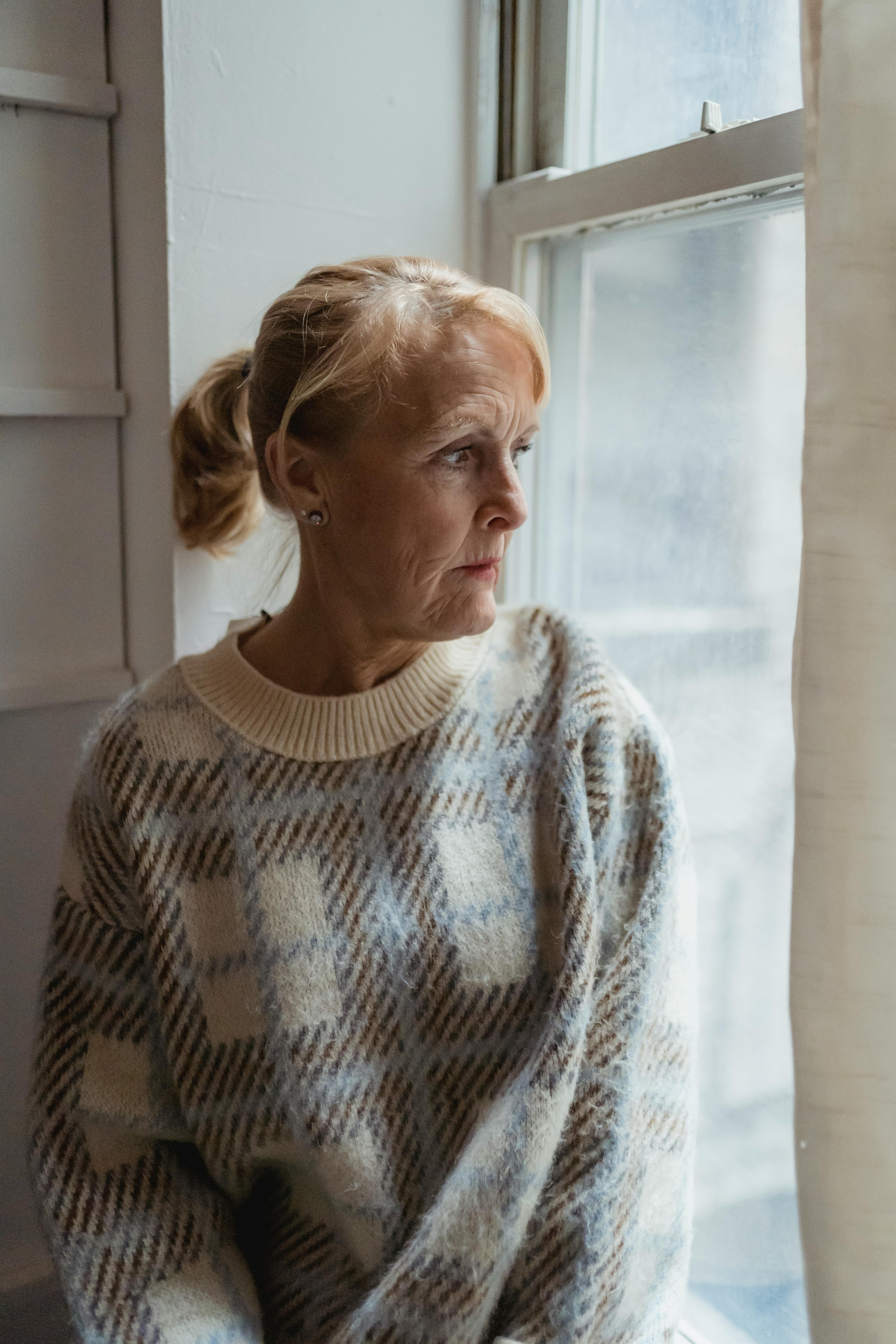 Woman in a healthcare setting — women's health research